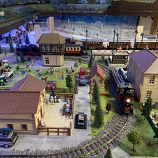 Železnica_model_domčeky_1
