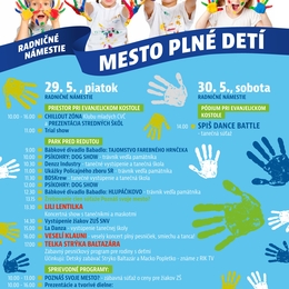Mesto plné detí